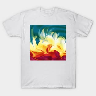 Abstract Flames T-Shirt